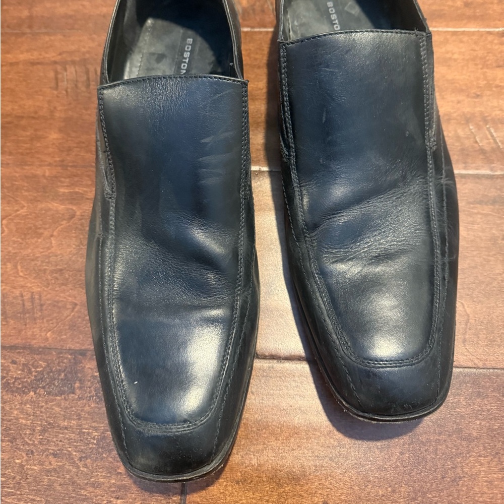 Men’s Black Bostonian slip on loafers (13)